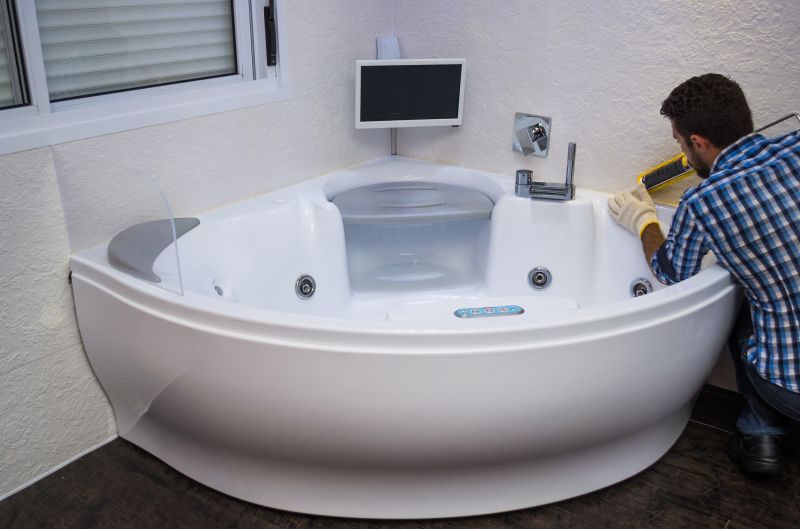 Large Bathtub Installation in Portland, ME
