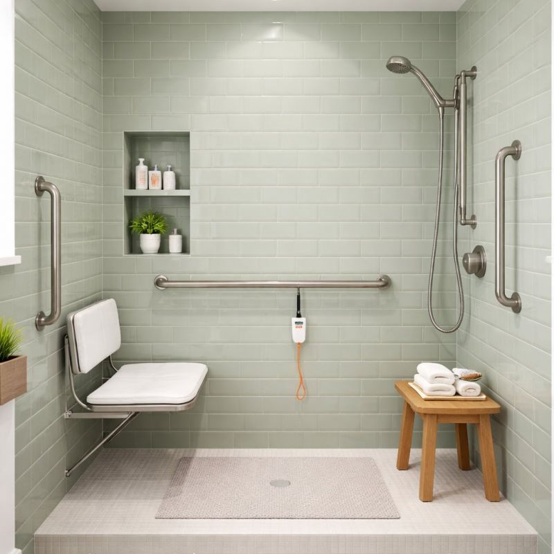 Senior Shower Installation in Venice, FL